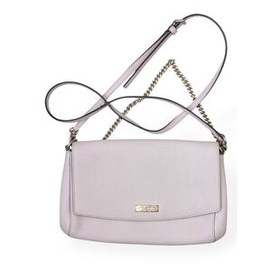Kate Spade Saffiano Leather Crossbody Bag Mauve Rose Laurel Way Greer